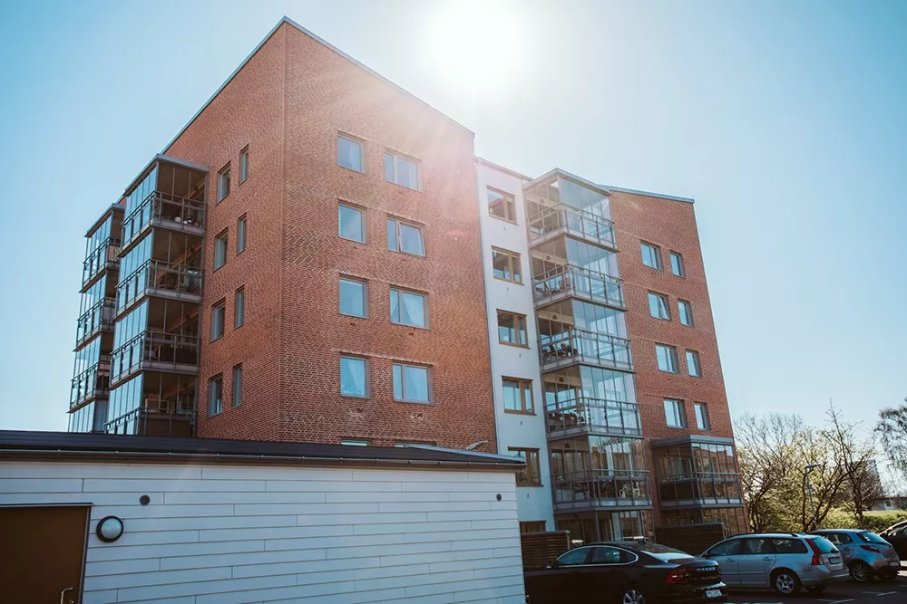 Allbygg har byggt kvarteret Lugnet i Höganäs